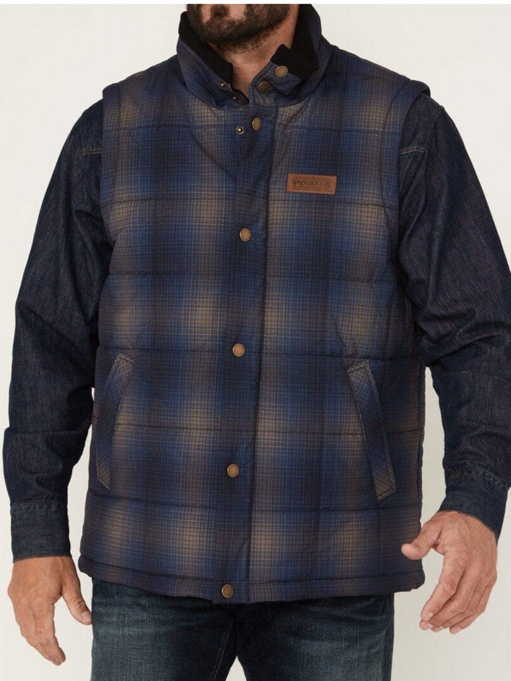 Pendleton Cody Quilted Vest Size Medium NWT